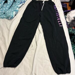 Francesca Battistelli Black sweatpants